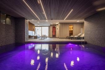 Villa de luxe  Butgenbach pour 16, avec entre autres une piscine et une cabine infrarouge