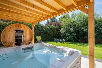 Maison de vacances pour 2 personnes  Francorchamps avec jacuzzi, sauna et jardin priv.