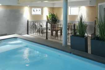 Villa de vacances pour 9 personnes avec piscine intrieure  Malmedy