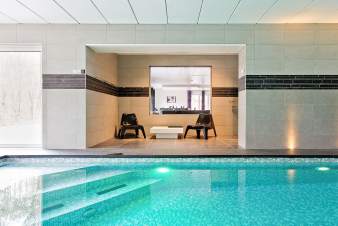 Villa de luxe avec piscine intrieure pour 9 pers.  Durbuy