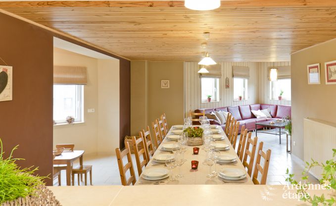 Maison de vacances  Manhay pour 13 personnes en Ardenne
