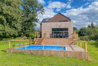 Location de luxe pour 10 personnes avec piscine et jacuzzi prs de Francorchamps en Ardenne